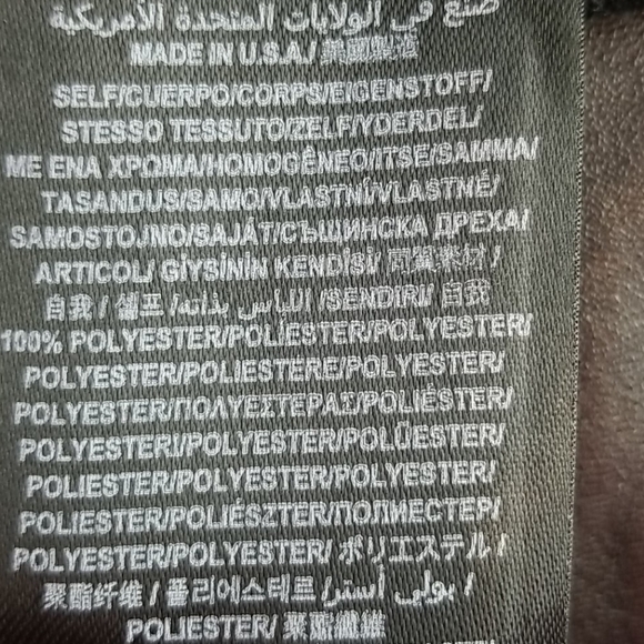 GUESS faux leather panel leggings Medium - Picture 9 of 9